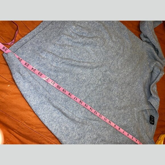 Jos. A. Bank Blue 100% Cashmere Blend V-Neck Pullover Sweater Men’s Size XL - Picture 6 of 7